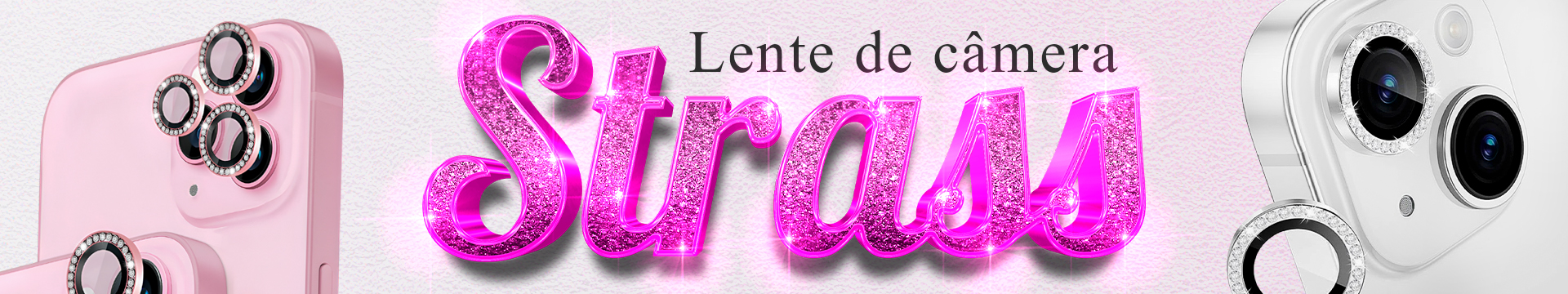 Lente de camera strass Lente de camera strass