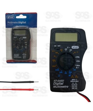 Multímetro Digital Portátil Knup kp-aa031
