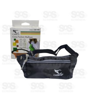 Cinta Pochete Multiuso 3 Bolsos Caerus CRS-1303