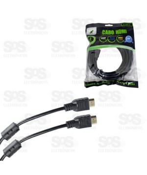 Cabo HDMI 3 metros X-cell XC-HDMI-3
