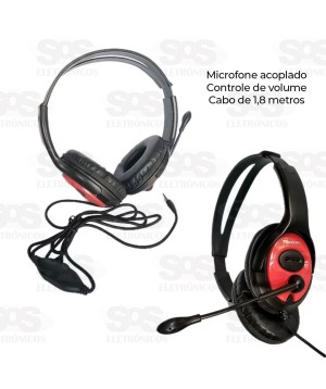 Fone Headset Gamer TecDrive F-8 Hunter