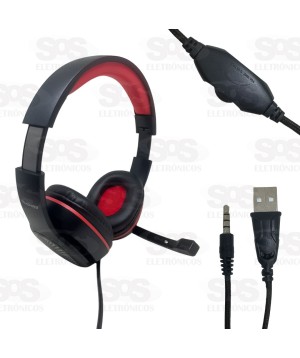 Fone Headset Gamer Com LED TecDrive PX-13