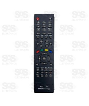 Controle Remoto Receptor Azbox Bravissimo XH 7419
