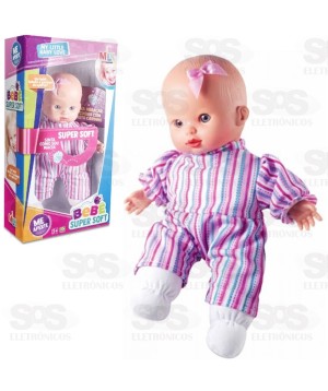 Boneca Bebê Super Soft Milk 377