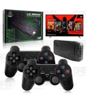 Game Stick Lite HDMI Com 2 Controles Sem Fio