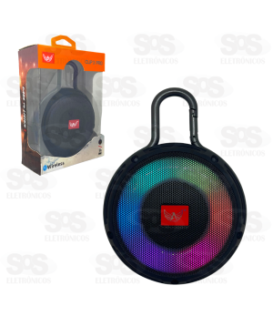 Caixa De Som Portátil Bluetooth 8W Altomex Clip 3 Pro