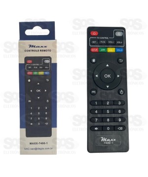 Controle Remoto TV Box Maxx 7490-1