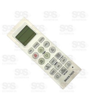 Controle Remoto Para Ar Condicionado LG Maxx 7433