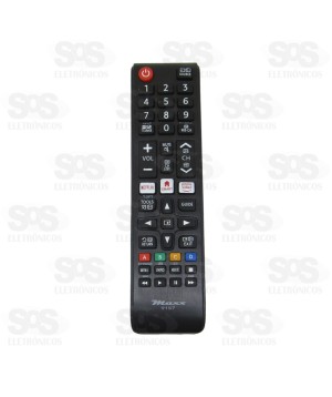 Controle Remoto Samsung Netflix e Prime Video Maxx 9157