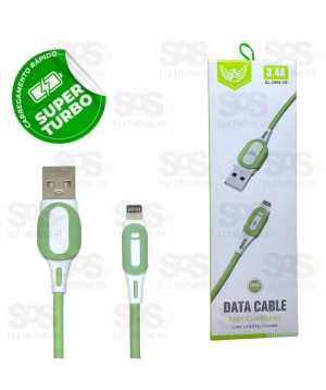 Cabo De Dados Iphone Lightning Emborrachado Altomex AL-2056-5G