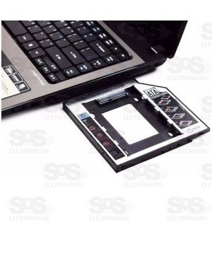 Adaptador SSD Para HDD Caddy Gaveta Universal 12.7mm