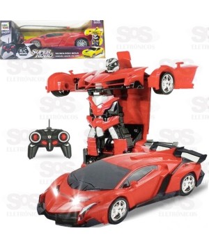 Carro Trasformers Com Controle Remoto Toy King tk-1494