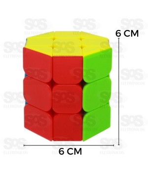 Cubo De Velocidade Mágico Cilindro Toy King TK-AB3316