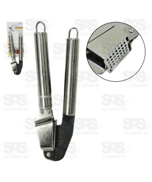 Espremedor De Alho Aço Inox Caerus CRS-1191