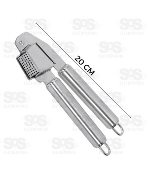 Espremedor De Alho Aço Inox Caerus CRS-1191