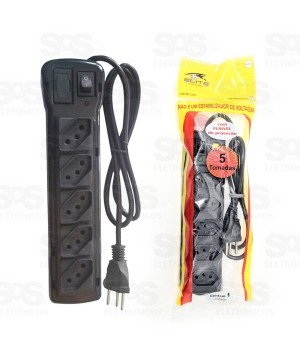 Filtro De Linha 4 Tomadas Elite AnnLux