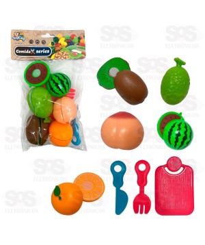 Kit Cozinha Frutas Toy King TK-AB2870