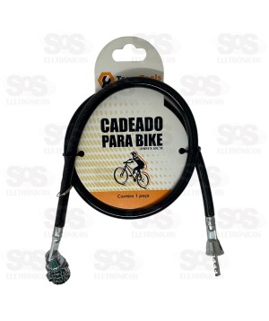 Cadeado Bicicleta Com Senha 650mmx8mm Troya Tools TRY-6082