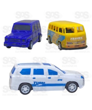 Veículos De Fricção 6 unidades Toy King TK-AB2463