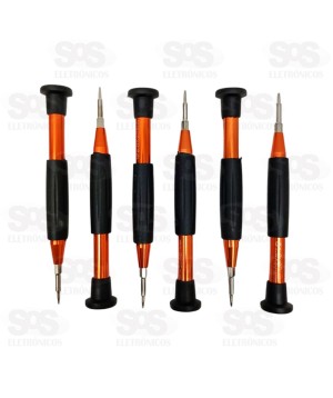 Jogo de Chaves Multiuso 6 Peças Troya Tools TRY-CC06