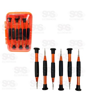 Jogo de Chaves Multiuso 6 Peças Troya Tools TRY-CC06