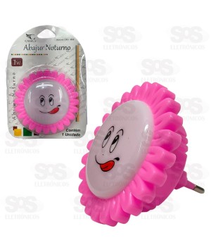 Luz Noturna Flor 1W Caerus CRS-4250