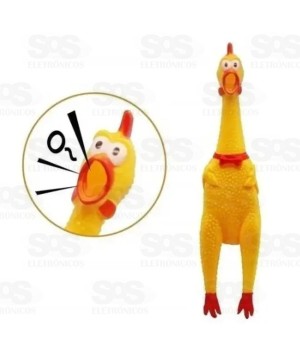 Frango Mordedor 27 cm Para Pets Caerus CRS-5214