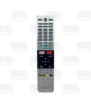Controle Remoto Toshiba Smart Netflix / Google Play XH 9076