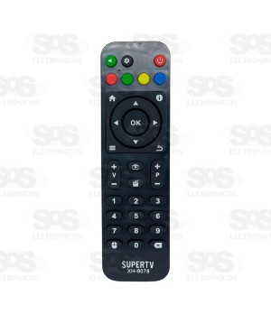 Controle Remoto Receptor SuperTV XH 9078