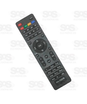Controle Remoto Gigabox Receptor XH 7550B