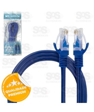 Cabo De Rede RJ45  (LAN) 1,5 Metros Maxmidia