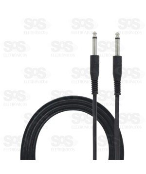 Cabo P10 x P10 1,5 Metros Maxmidia