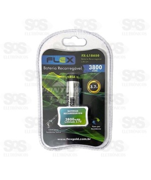 Bateria Recarregável Flex para Lanterna FX-L18650