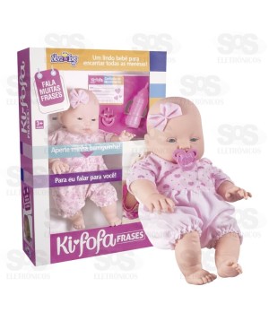 Boneca Ki Fofa Falas Diferentes Nova Toys 1114
