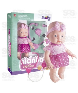 Boneca Nicinha Médica Nova Toys 1102