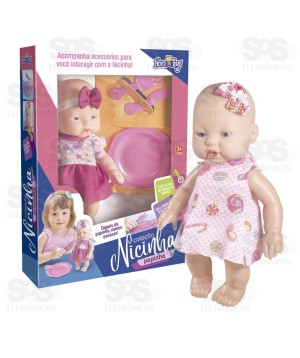 Boneca Nicinha Papinha Nova Toys 1119