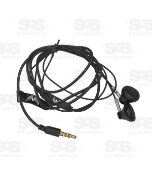 Fone De Ouvido Intra Auricular Com Microfone Altomex AT-0217