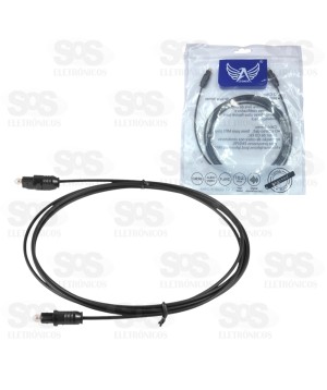 Cabo Óptico Para Áudio Digital 1,8 Metros Altomex AL-C089