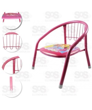 Cadeirinha Infantil Almofadada Estampas Variadas TOP0289