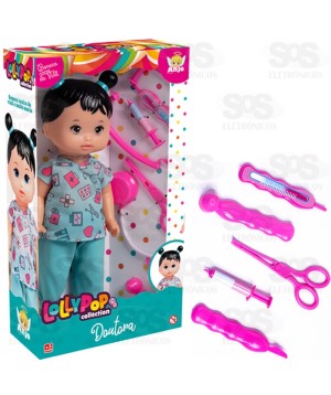 Boneca Lolly Pop Médica Com Acessórios Anjo 2250