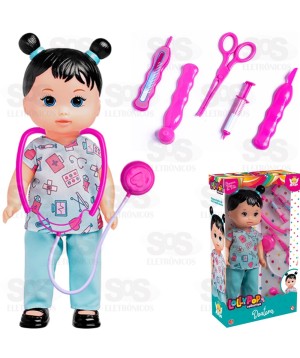 Boneca Lolly Pop Médica Com Acessórios Anjo 2250