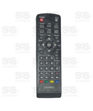 Controle Remoto Multilaser Conversor XH 8052