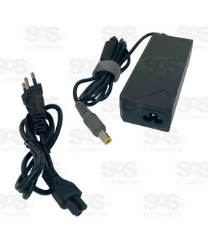 Fonte Para Notebook Compatível com Lenovo 20v 3.25a Knup- KP-538a