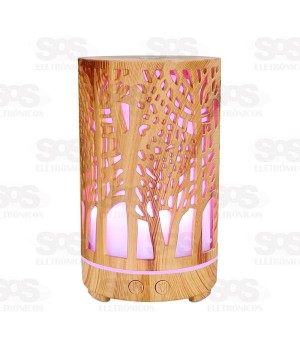 Difusor Umidificador De Ar Com LED e Controle Remoto B-Max BM-073