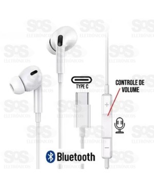 Fone De Ouvido Com Microfone Type C Altomex A-918-TY