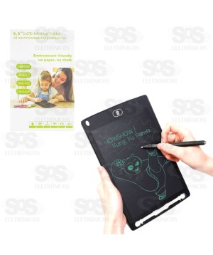 Lousa Mágica Infantil Digital LCD 8,5 Polegadas