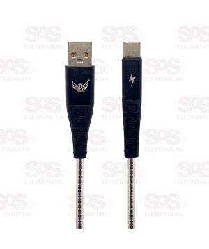 Cabo De Dados Type C 3.4A 1 Metro Altomex AL-2051-TYPE-C