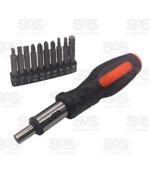 Jogo De Chave Multiuso 12 em 1 Troya Tools TRY-6046