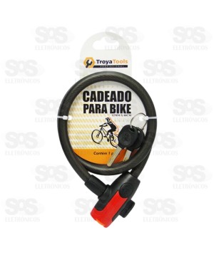 Cadeado Bicicleta 12MMX800MM Troya Tools TRY-6078