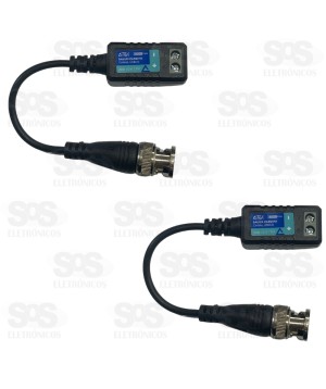 Conector Balun Canal Único UTP Passivo Aitek Sigma P102